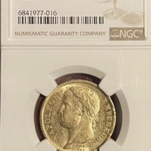 France 1811A Napoleon 40 Francs Gold NGC MS60