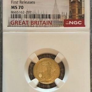 2025 Great Britain 1/10 oz Gold Britannia MS70 First Releases