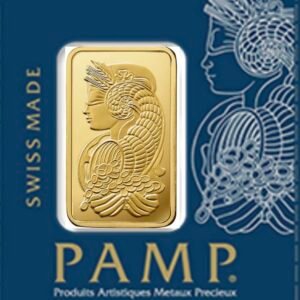 1 gram Gold Bar - PAMP Suisse Multigram .9999 Fine Gold Fortuna Bar