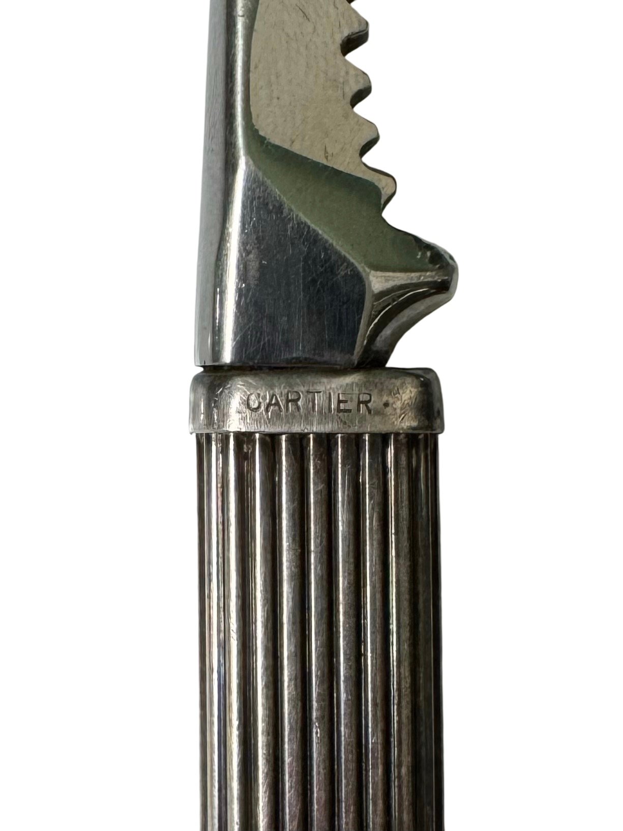 RARE Cartier Sterling Silver Nutcracker - 925 Silver Handles - Italy - Vintage - Image 3