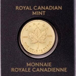 1 Gram Gold Maple Leaf .9999 Fine Coin Maplegram In Assay - Random Year