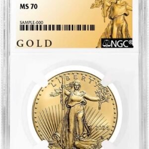 2024 $50 American Gold Eagle 1 oz NGC MS70 ALS Label