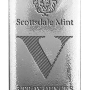 5oz silver bar PG&G Skull and Bones (Hand Poured)