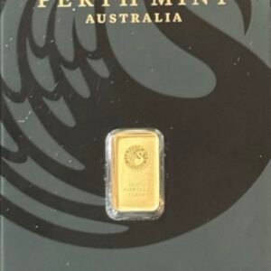 1 gram Gold Bar - Perth Mint - 99.99 Fine in Assay