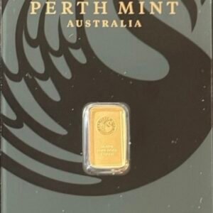 1 gram Gold Bar - Perth Mint - 99.99 Fine in Assay